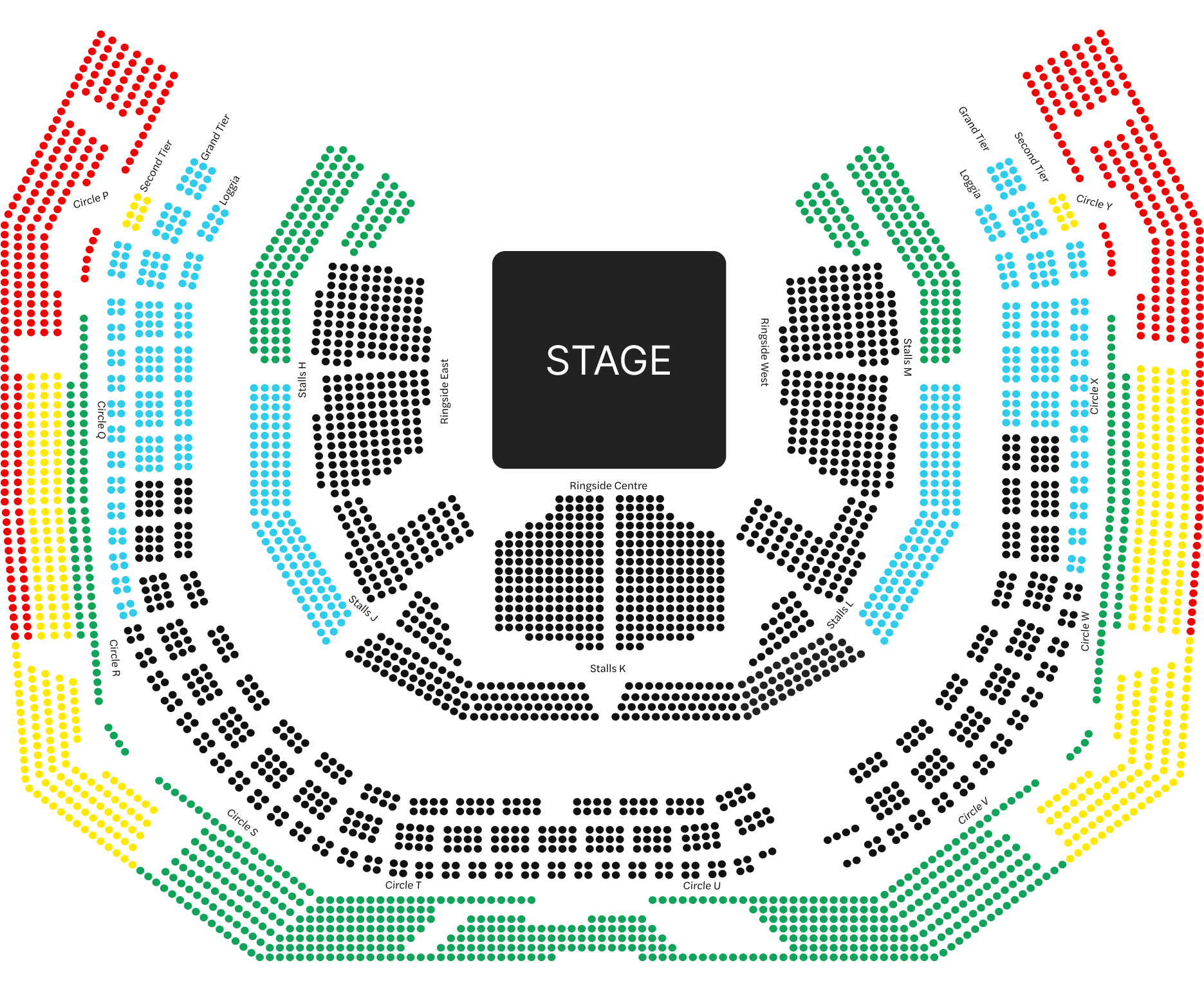 Royal Albert Hall Seating Plan London Theatre Guide